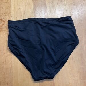 Kona Sol Black Bikini Bottoms, Size Medium